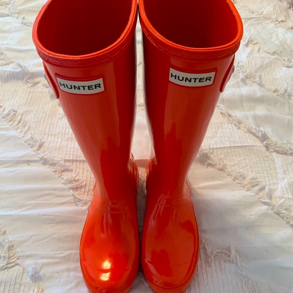 Hunter Shoes - Red Hunter Rain Boots